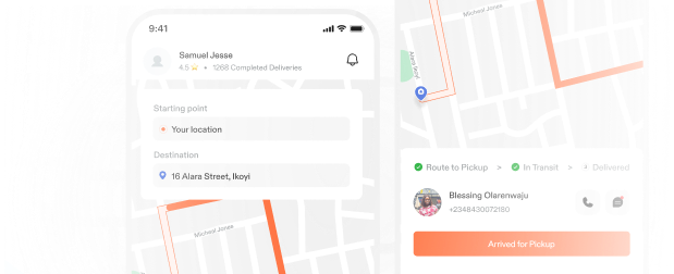 Driver's app